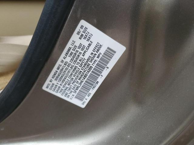 2010 Honda Odyssey exl