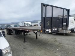 Salvage trucks for sale at American Canyon, CA auction: 2000 Grtd 2000 Great Dane GRMP10 Flatbed Trailer