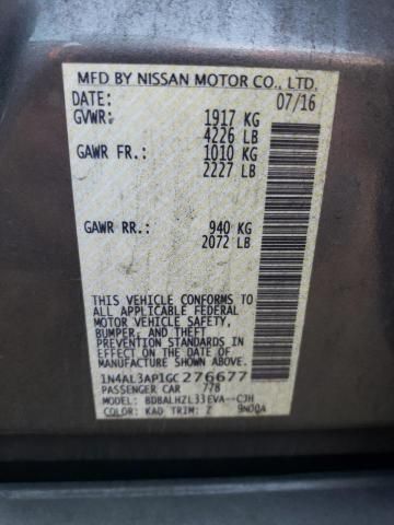 2016 Nissan Altima 2.5