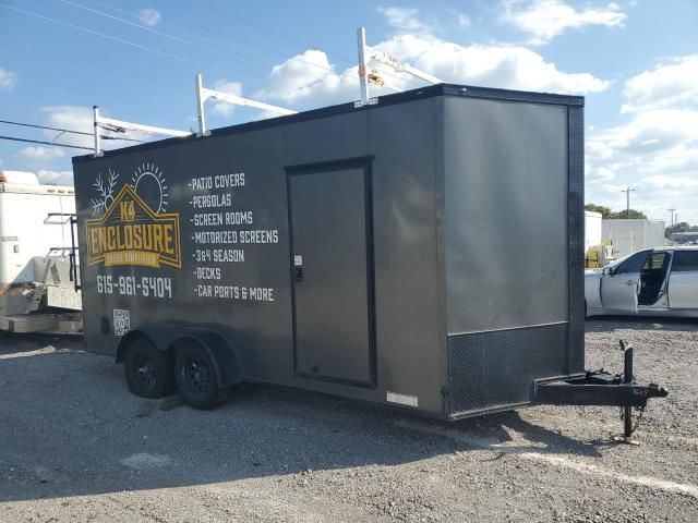 2024 Giddy Up 7X16-TA-3500 Enclosed Cargo Trailer
