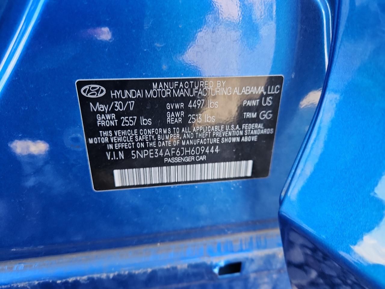 2018 Hyundai Sonata Sport