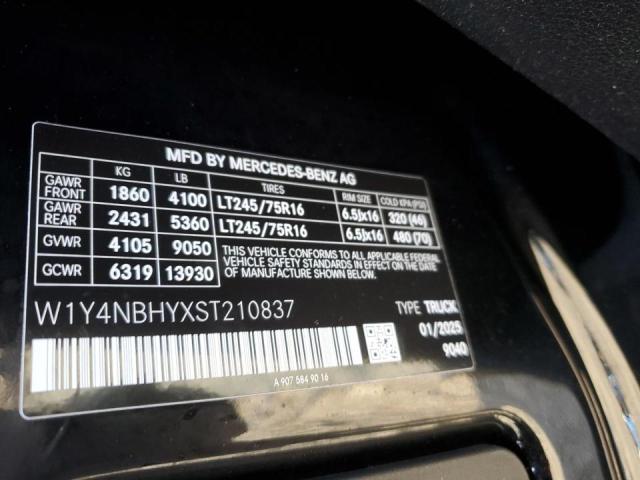 2025 Mercedes-Benz Sprinter 2500 Delivery Van