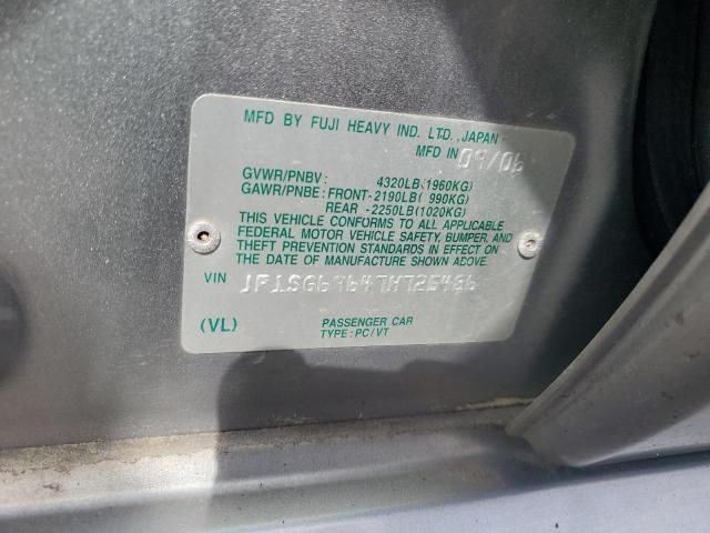 2007 Subaru Forester 2.5XT Limited