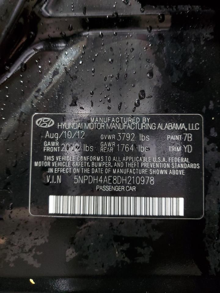 2013 Hyundai Elantra gls