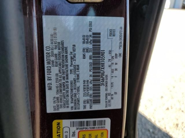 2017 Ford Fusion S
