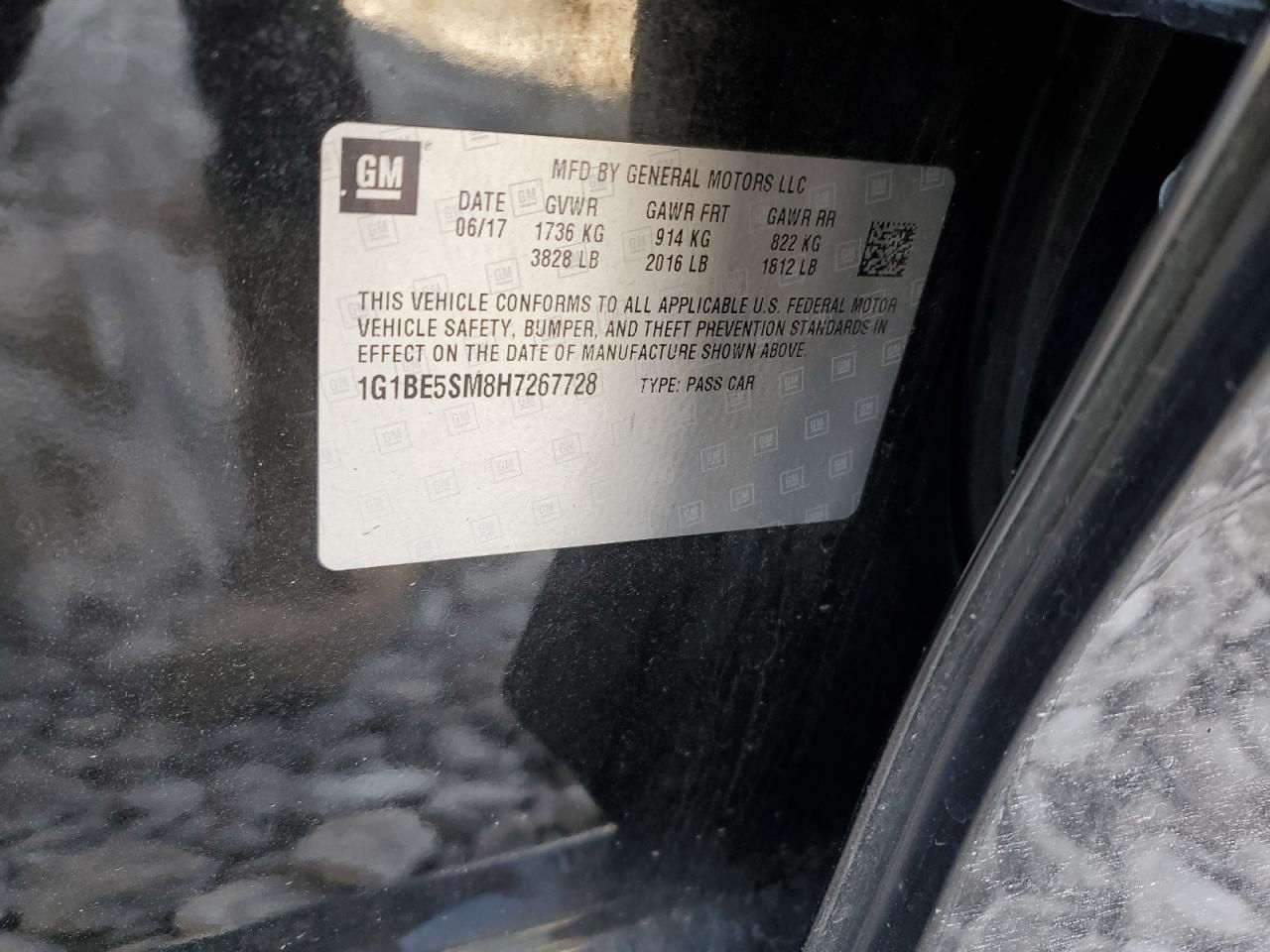 2017 Chevrolet Cruze lt