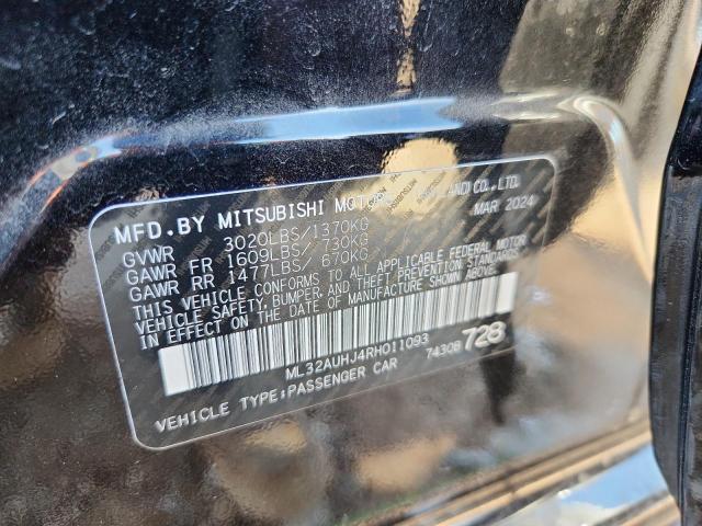 2024 Mitsubishi Mirage es