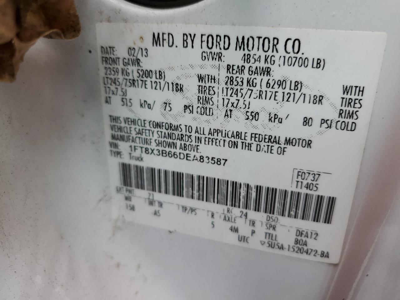 2013 Ford F350 Super Duty
