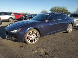 Maserati salvage cars for sale: 2016 Maserati Ghibli s