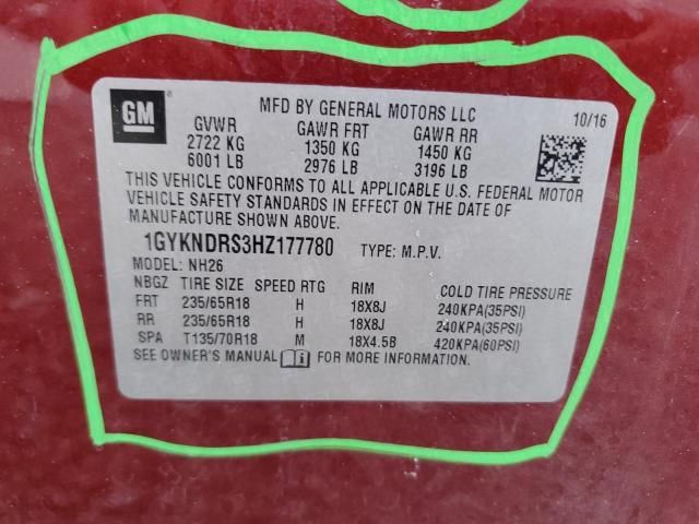2017 Cadillac XT5 Luxury