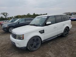 Land Rover salvage cars for sale: 2012 Land Rover Range Rover Sport HSE Luxury