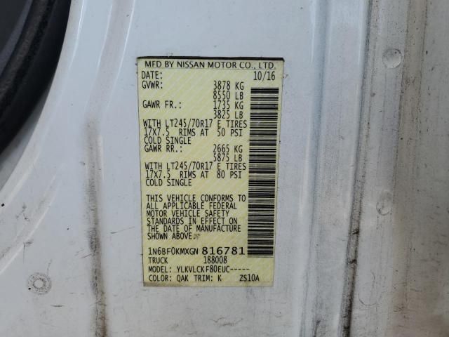 2016 Nissan NV 1500 S