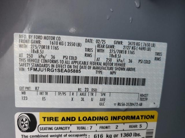 2025 Ford Expedition Tremor