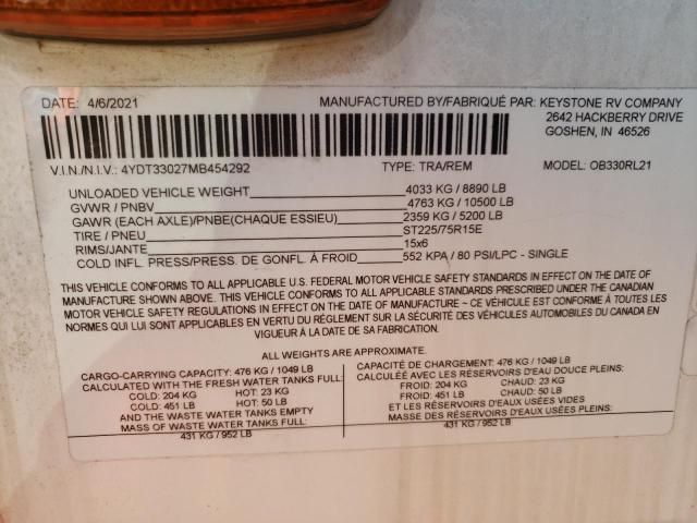 2021 Keystone Outback-RV