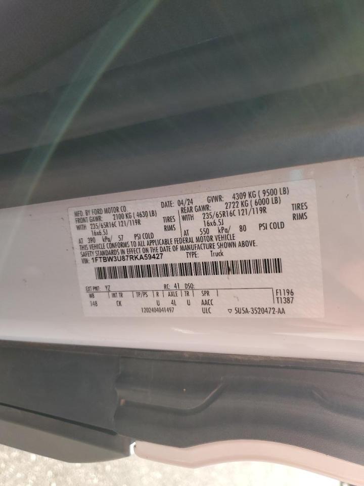 2024 Ford Transit T-350 Delivery Van