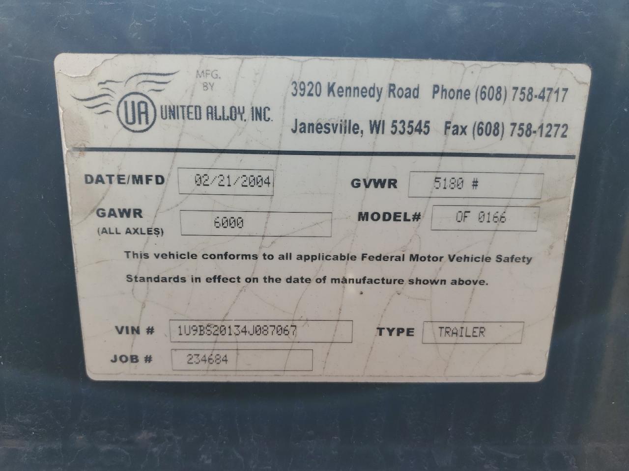 2004 Generac OF0166 Generation