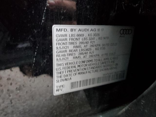 2018 Audi Q7 Prestige