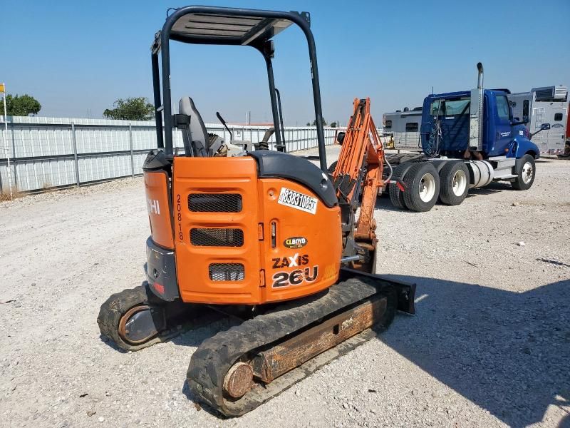 2021 Hitachi ZX26U-5N Mini Excavator