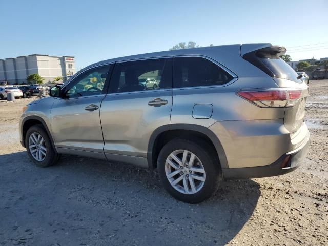 2015 Toyota Highlander LE