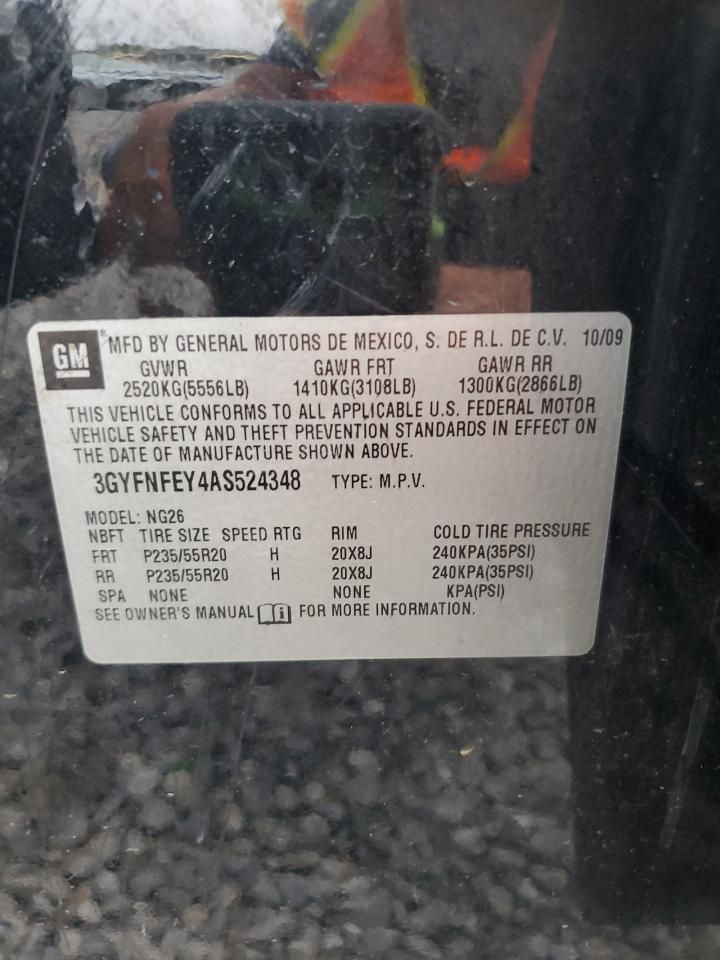 2010 Cadillac Srx Premium Collection