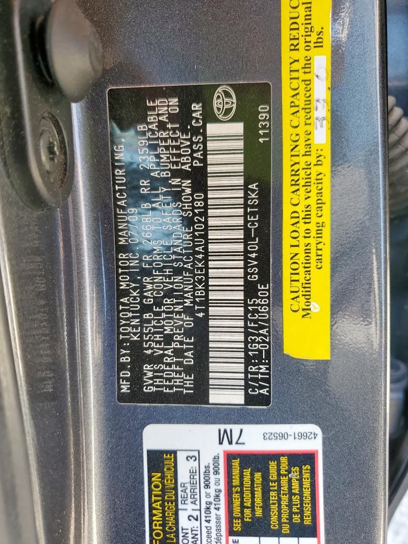 2010 Toyota Camry se