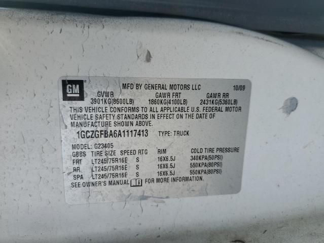 2010 Chevrolet Express G2500