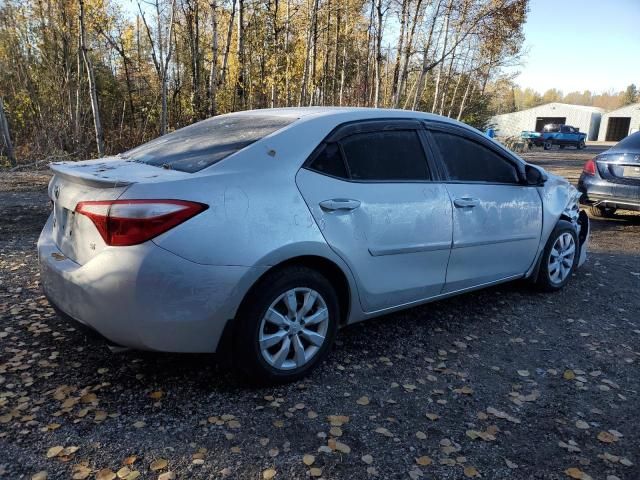2015 Toyota Corolla l