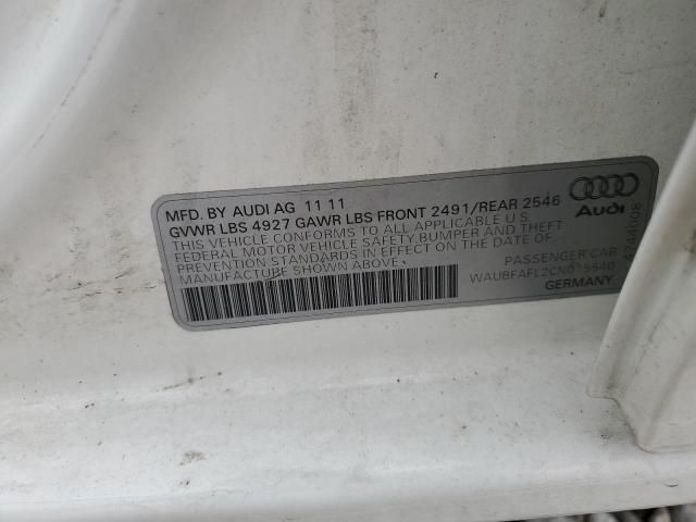 2012 Audi A4 Premium
