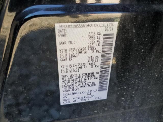 2015 Nissan Pathfinder S
