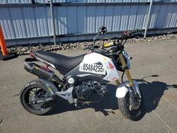 Honda Grom salvage cars for sale: 2015 Honda Grom 125