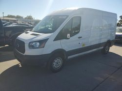 Salvage trucks for sale at Sacramento, CA auction: 2019 Ford Transit T-150