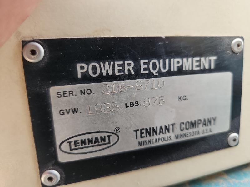 1998 Tennant 215 Sweeper