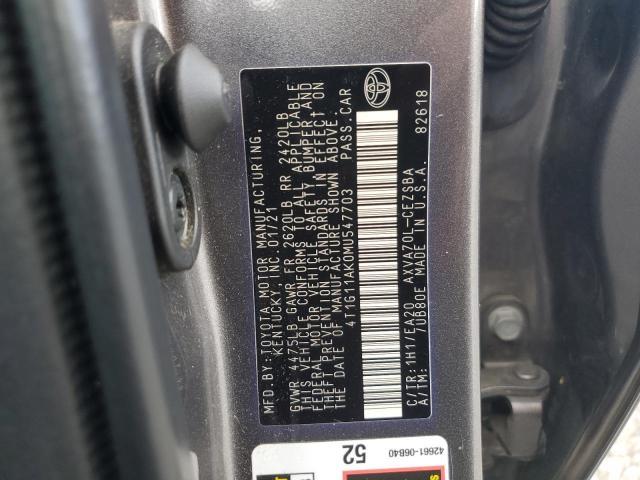 2021 Toyota Camry se