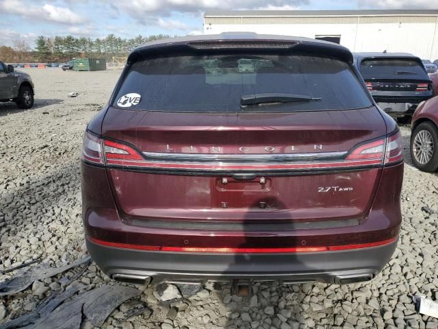 2019 Lincoln Nautilus Reserve