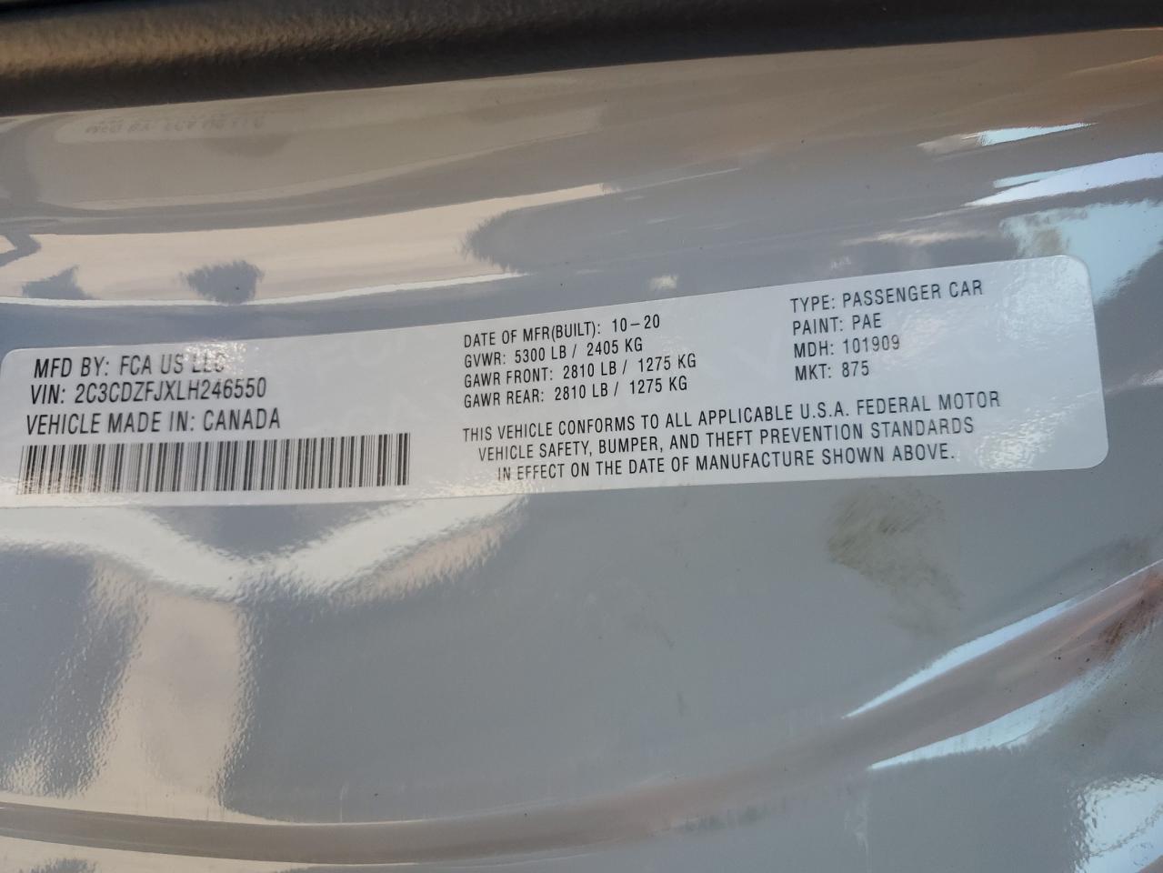 2020 Dodge Challenger R/T Scat Pack