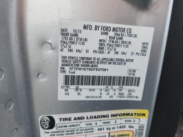 2013 Ford F150 Supercrew
