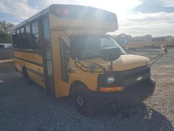 Salvage trucks for sale at Des Moines, IA auction: 2012 Chevrolet 2012 Collins Bantam G4500-School Bus