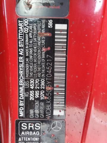 2000 Mercedes-Benz CLK 320