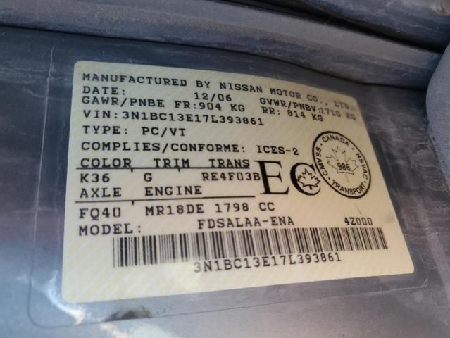 2007 Nissan Versa S