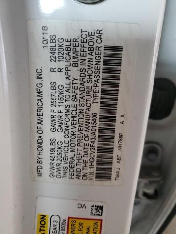 2018 Honda Accord Hybrid ex