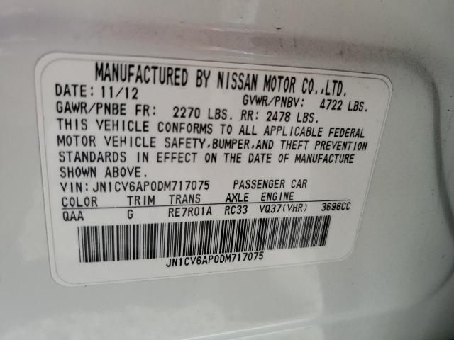 2013 Infiniti G37 Base