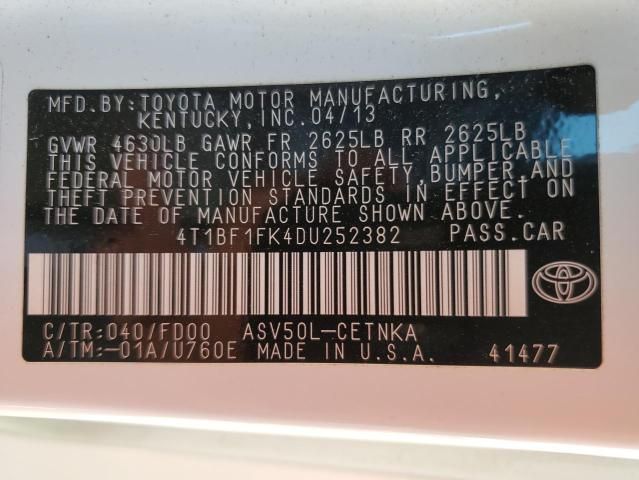 2013 Toyota Camry L