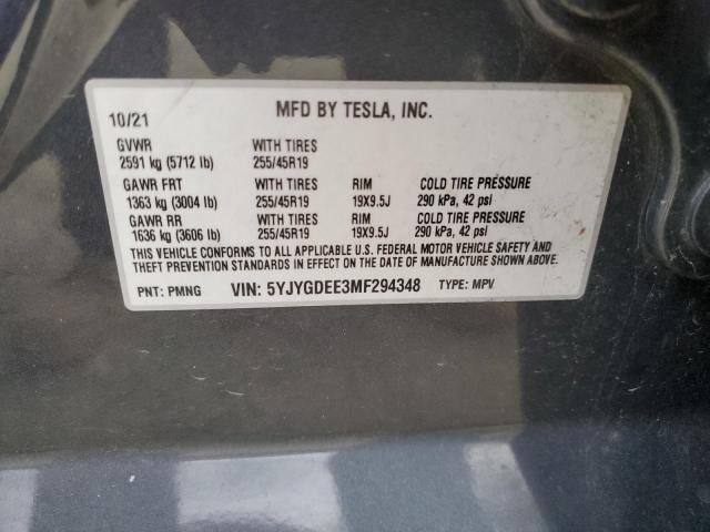 2021 Tesla Model y