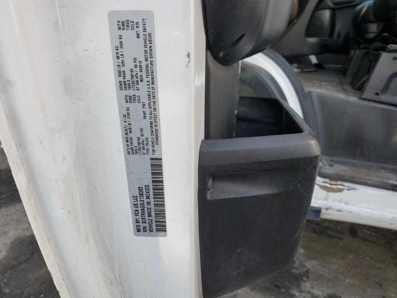 2020 Dodge RAM Promaster 1500 1500 Standard