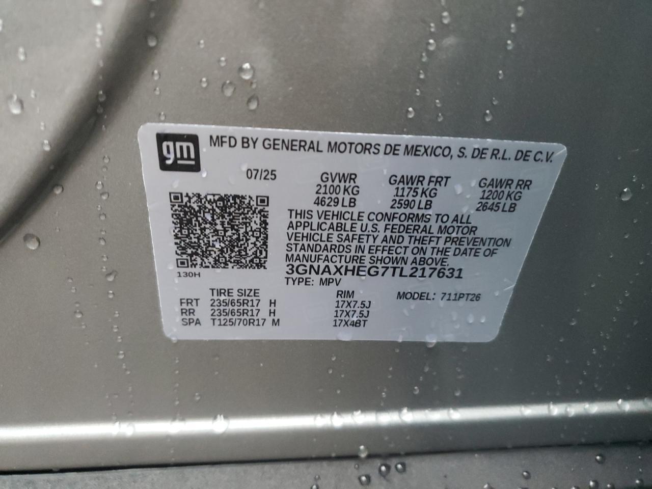 2026 Chevrolet Equinox lt