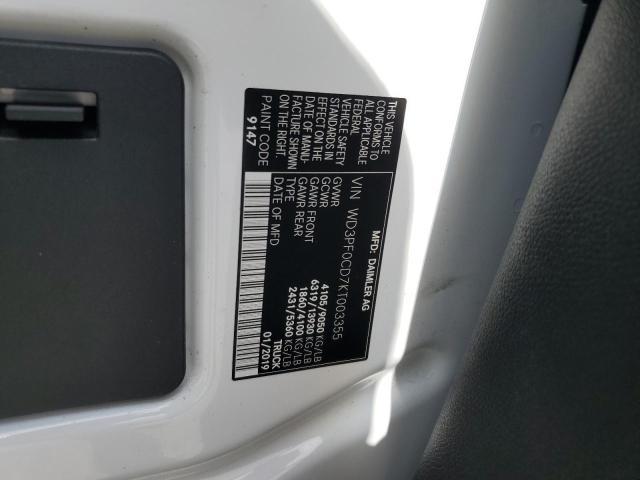 2019 Mercedes-Benz Sprinter 2500/3500