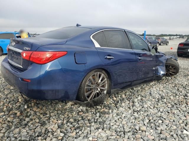 2016 Infiniti Q50 red Sport 400