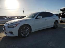 Vehiculos salvage en venta de Copart Adelanto, CA: 2019 Infiniti Q50 Luxe