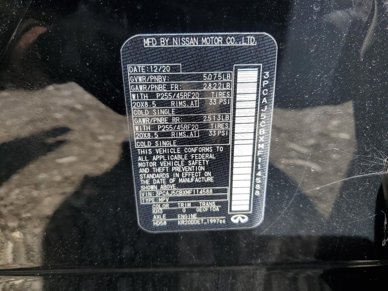 2021 Infiniti Qx50 Essential