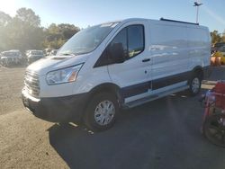 Salvage trucks for sale at East Granby, CT auction: 2019 Ford Transit T-250